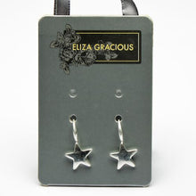 Load image into Gallery viewer, Dainty Star Dropper Earrings