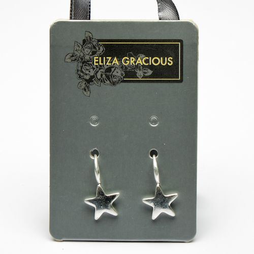 Dainty Star Dropper Earrings