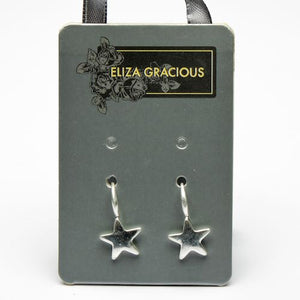 Dainty Star Dropper Earrings