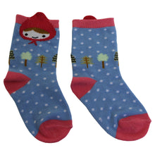 Load image into Gallery viewer, Powell Craft Red Riding Hood Socks