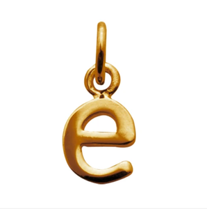 Scream Pretty Gold Plated Letter Charm
