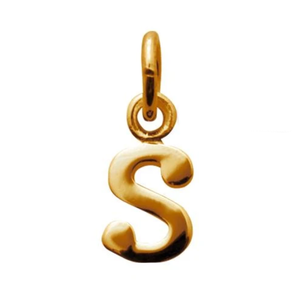 Scream Pretty Gold Plated Letter Charm