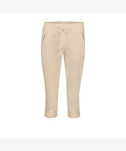 Load image into Gallery viewer, Red Button Tessy Jog Plain Cotton Capri Trousers - Sand