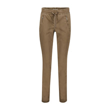 Load image into Gallery viewer, Red Button Bibi Jog Plain Cotton Trousers - Dark Taupe
