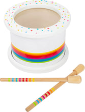 Load image into Gallery viewer, Wooden Rainbow Drum
