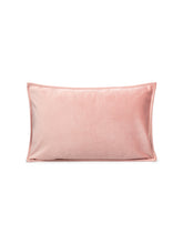 Load image into Gallery viewer, Chalk Dusky Pink Velvet Oblong Cushion