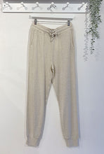 Load image into Gallery viewer, ICHI Yose Knitted Jogger Trousers - Oatmeal Melange